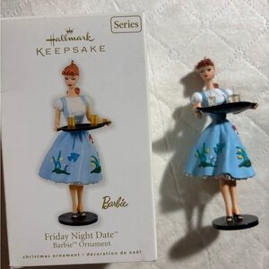 Hallmark Keepsake Barbie Ornament Friday night date